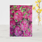 Carte Fruit dragon (Fleur jaune)