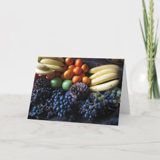 Carte Fruit français