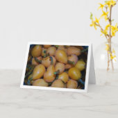 Carte Fruit Loquat (Fleur jaune)