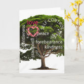 Carte Fruit of the Spirit (Fleur jaune)