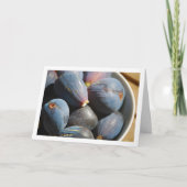 Carte Fruit violet à base de figues dans le bol (Devant)