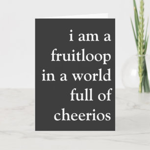 Carte fruitloop