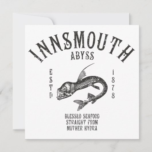 Carte Fruits de mer d'Innsmouth Poisson profond Viperfis (Devant)