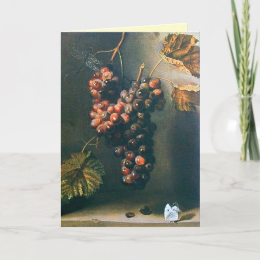 Carte FRUITS DE SAISON -PROSPÉRITÉ marron jaune vert (Devant)