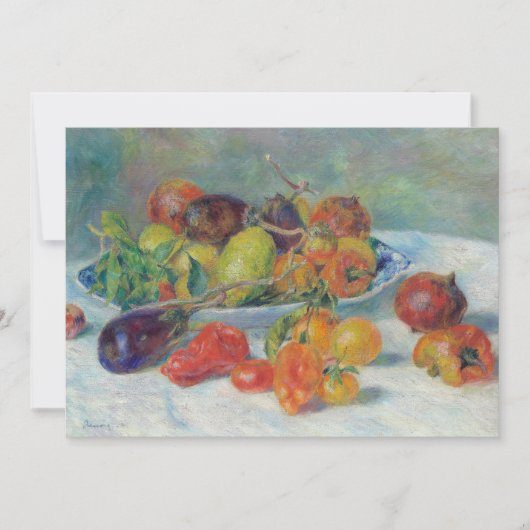 Carte Fruits du Midi | Pierre-Auguste Renoir (Devant)