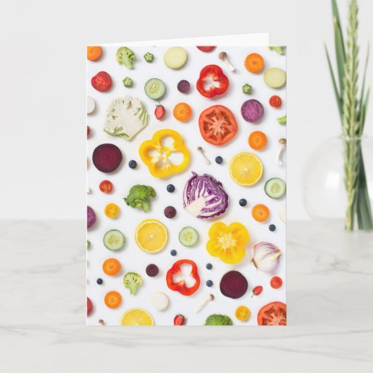 Carte Fruits et légumes (Devant)