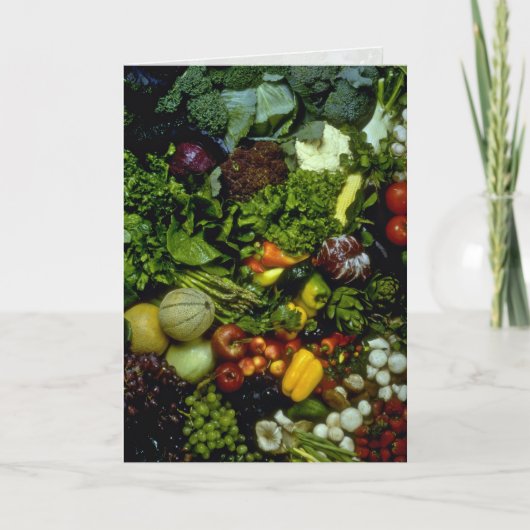 Carte Fruits et légumes (Devant)