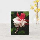 Carte Fuchia Blossom Notecard (Fleur jaune)