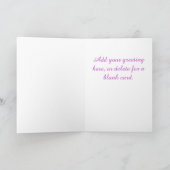 Carte Fuchsia Carnation (Intérieur)