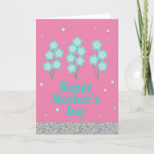 Carte Fuchsia Field Mothers Day Card (Devant)
