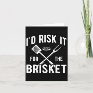 Carte Fumée Amusante Brisket Id Risque Pour Le Brisket