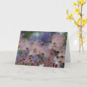 Carte Fumée de prairie (Fleur jaune)