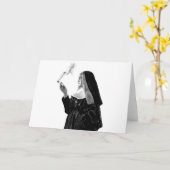 Carte Fumer Nun coquin (Fleur jaune)