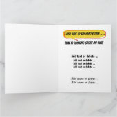 Carte FUN Anniversaire / Anniversaire de mariage (Intérieur)