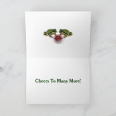 Carte Fun Anniversaire Femme Grenouille Couple Lily Pads (Intérieur)