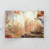 Carte Fun Anniversaire Fier de la nature animale (Intérieur)