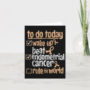 Carte Fun Beat Endometrial Cancer Rule The World Survivo