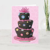 Carte Fun Birday Cake (Devant)