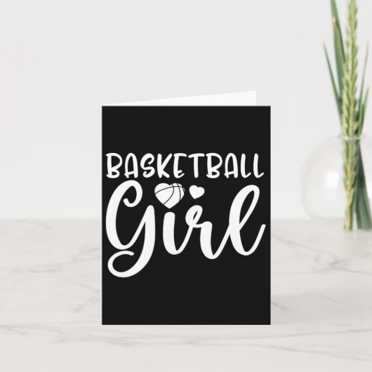Carte Fun Bysketbyll Girl (Devant)