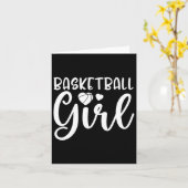 Carte Fun Bysketbyll Girl (Fleur jaune)