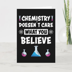 Carte Fun Chimie Drôle Dire Chimiste Profession Cadeau