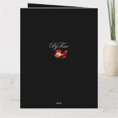 Carte Fun & Colorful Custom Nom & Dates Joyeux anniversa (Dos)