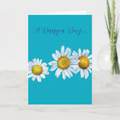 Carte Fun Daisy Birthday Card (Devant)
