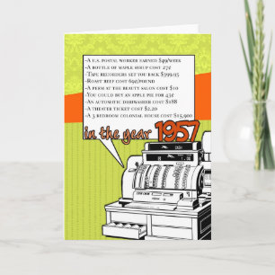 Carte Fun Facts Birthday