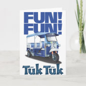 Carte FUN FUN Tuk Tuk (Devant)