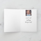 Carte Fun Get Well Bientôt Not Happy You're Sick (Intérieur)