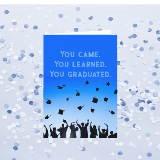 Carte Fun Graduation Congrats
