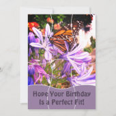 Carte Fun Jigsaw Puzzle "Mock" 12pc Custom Image B'day (Devant)