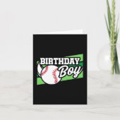 Carte Fun Kids Baseball Party Home Run Birthday Boy (Devant)