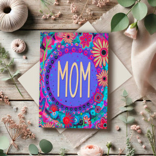 Carte Fun Mom Pretty Floral Mother's Day Inspirivity