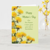 Carte Fun Mother Day Best Mother Ever (Fleur jaune)