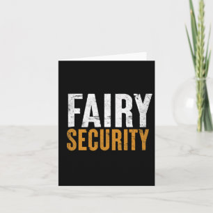 Carte Fun Parents Laze Easy Costume Fairy Sécurité Hallo