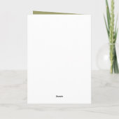 Carte Fun Personalized Army Passing Out (Dos)