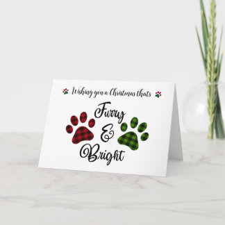Carte Fun Pet Pis Chien Chat Noël Salutation Noël