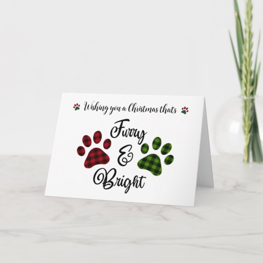 Carte Fun Pet Pis Chien Chat Noël Salutation Noël (Devant)
