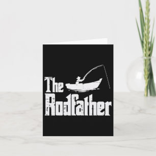 Carte Fun Rodfather Pêche Fête des pères Movie Pun Da