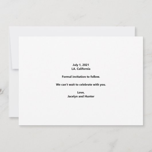 Carte Fun Social Media Oui Non Photo Enregistrer la cart (Dos)