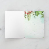 Carte Fun Stepfather Christmas Lucky Gnome Blank Card (Intérieur)