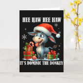 Carte Fun Ugly Christmas Traditions Celebration Funny Ch (Fleur jaune)