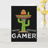 Carte Fun Video Game Player Humor Gaming Saying Funny Ga (Fleur jaune)