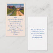 Carte funéraire de campagne du Souvenir (Devant / Derrière)