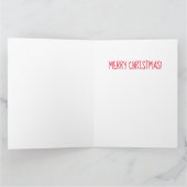 Carte Funky Abstrait Art Christmas Tree (Intérieur)