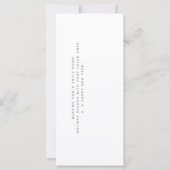 Carte Funky Aquarellée Ballet Flat Card (Dos)