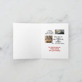 Carte Funky Birthday Facts and Advice (Intérieur)