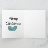 Carte Funky Black Cat Christmas Tree (Intérieur)