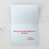 Carte Funky Online Zoom Réunion Noël (Intérieur)